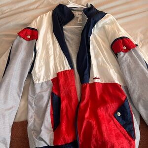 RAFAEL Striped Navy and White Jacket